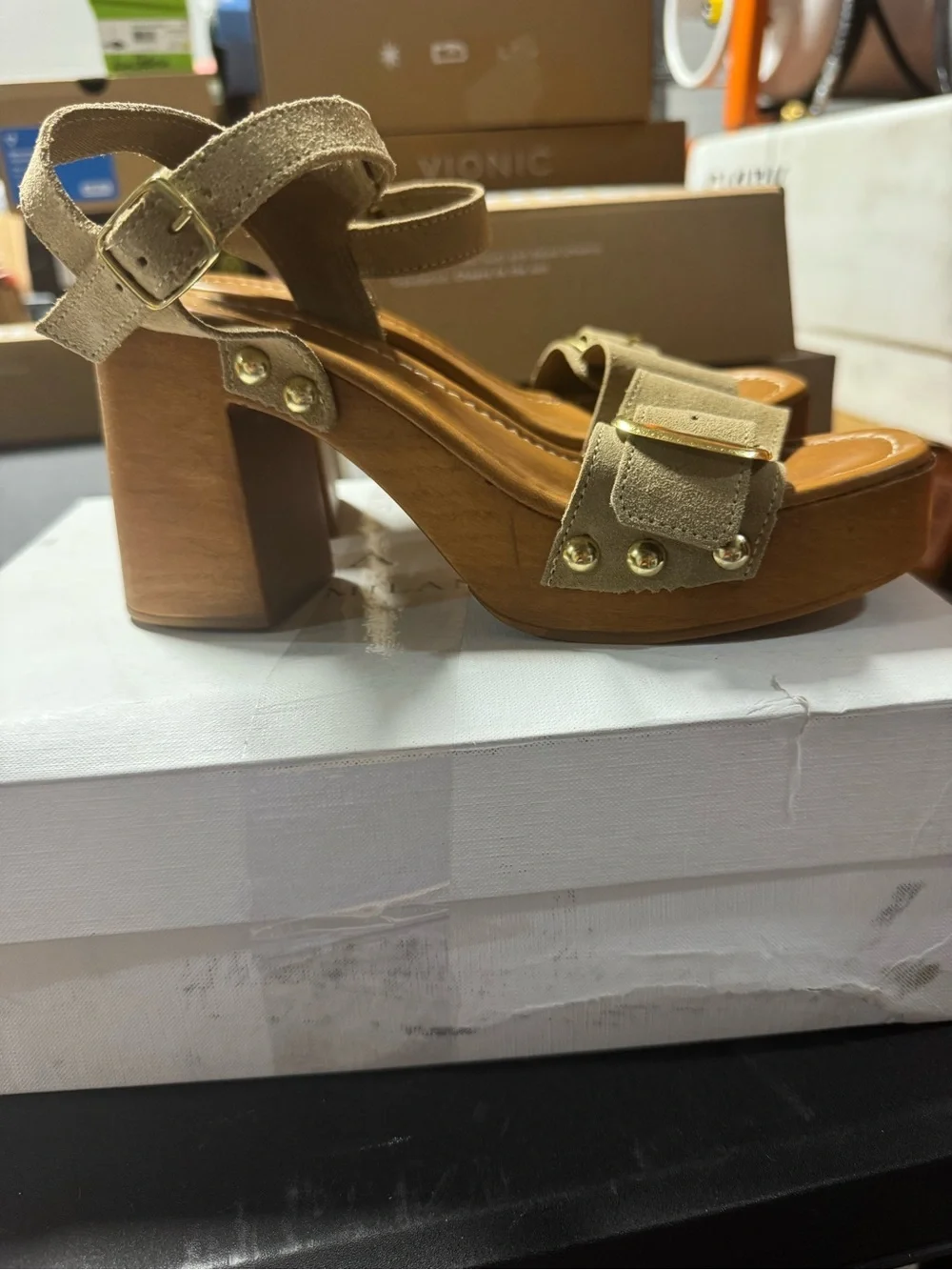 Anna Luisa Women's Portofino Platform Sandals Size 8 M New